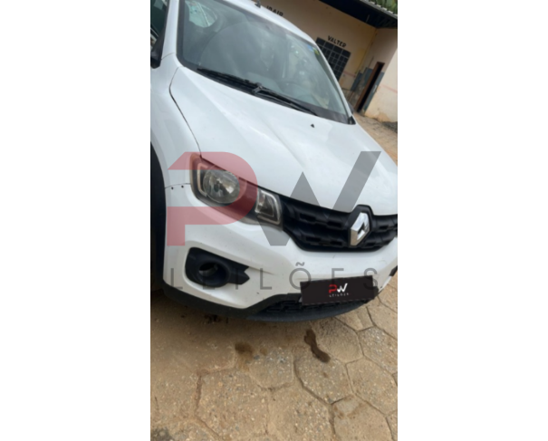 Foto de AUTOMOVEL RENAULT/KWID ZEN 10MT, ALCOOL/GASOLINA, BRANCA, 2021/2022, CHASSI: 93YRBB00XNJ035613, RENAVAM: 01287226067, NO ESTADO EM QUE SE ENCONTRA.