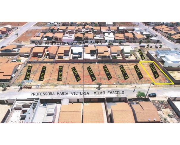 Foto de IMÓVEL URBANO: Área Institucional. Um lote de terreno nº 210, Quadra 46, setor 16, com área de 250,00m² (duzentos e cinquenta metros quadrados), Pompéu/MG, B: Morada do Sol, na R: Prof.Maria Victória Miléo Fóscolo, NO ESTADO EM QUE SE ENCONTRA.