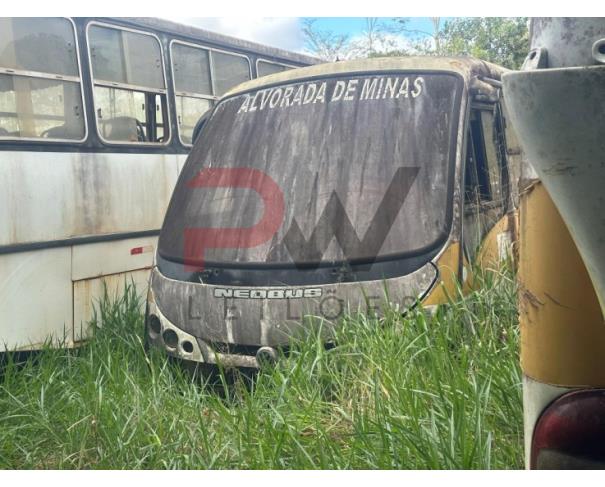 Foto de PAS/ONIBUS VW/NEOBUS THUNDER 29L, 2003/2004, DIESEL, BRANCA, PLACA CZZ -6668, RENAVAM: 00813963630, CHASSI: 9BWPC52R44R401668, NO ESTADO EM QUE SE ENCONTRA.