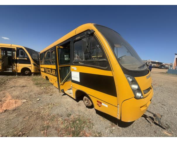 Foto de ONIBUS, VW/NEOBUS MINI ESC, AMARELA, 2018/2019, DIESEL, CHASSI: 9532M52P0KR910407, RENAVAM: 01162086006, NO ESTADO EM QUE SE ENCONTRA.