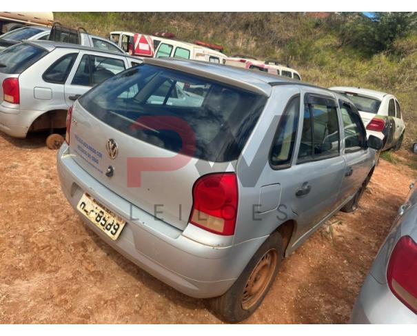 Foto de PASSAGEIRO / AUTOMOVEL VW/GOL 1.0 GIV, 2012/2013, ALC/GASOL, PRATA, PLACA HLF-8589, RENAVAM: 00459290240, CHASSI: 9BWAA05W0DP012232, NO ESTADO EM QUE SE ENCONTRA.