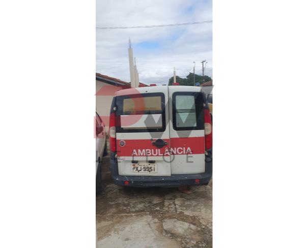 Foto de ESPECIAL / CAMINHONETE FIAT/DOBLO RONTAN AMB2, BRANCA, ALCOOL/GASOLINA, 2015/2016, PLACA PXJ-9951, CHASSI: 9BD22315UG2041745, RENAVAM: 01079001180, NO ESTADO EM QUE SE ENCONTRA.