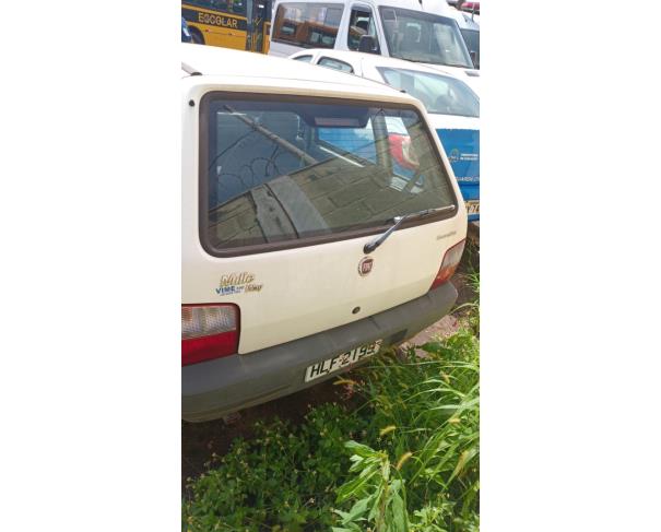 Foto de AUTOMOVEL FIAT/UNO MILLE WAY ECON, ALCOOL/GASOLINA, BRANCA, 2009/2010, CHASSI: 9BD15844AA6407264, RENAVAM: 00192198785, NO ESTADO EM QUE SE ENCONTRA.