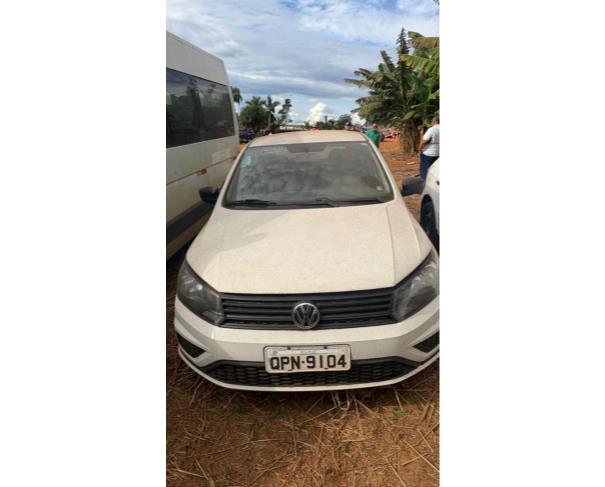 Foto de AUTOMOVEL VW/GOL 1.6L MB5, ALCOOL/GASOLINA, BRANCA, 2018/2019, CHASSI: 9BWAB45U9KT071187, RENAVAM: 01171058494, NO ESTADO EM QUE SE ENCONTRA.