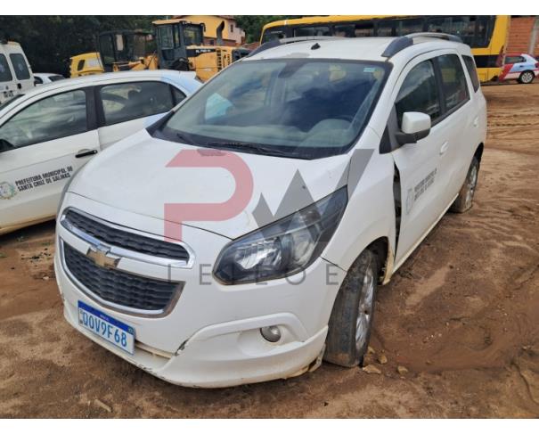 Foto de AUTOMOVEL CHEV/SPIN 1.8L MT LTZ, ALCOOL/GASOLINA, BRANCA, 2018/2018, CHASSI: 9BGJC7520JB231273, RENAVAM: 01159698896, NO ESTADO EM QUE SE ENCONTRA.