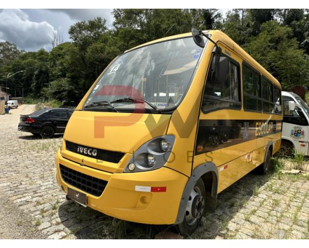 Foto de ONIBUS IVECO/CITYCLASS 70C17, DIESEL, AMARELA, 2014/2014, CHASSI: ...59788, NO ESTADO EM QUE SE ENCONTRAM.