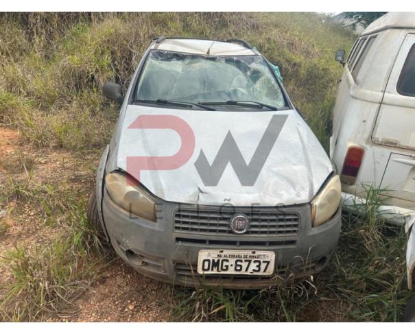 Foto de ESPECIAL / CAMINHONETE FIAT/STRADA WORKING CD, 2012/2013, ALC/GASOL, PRATA, PLACA OMG-6737, RENAVAM: 00486318761, CHASSI: 9BD27804MD7579734, NO ESTADO EM QUE SE ENCONTRA.