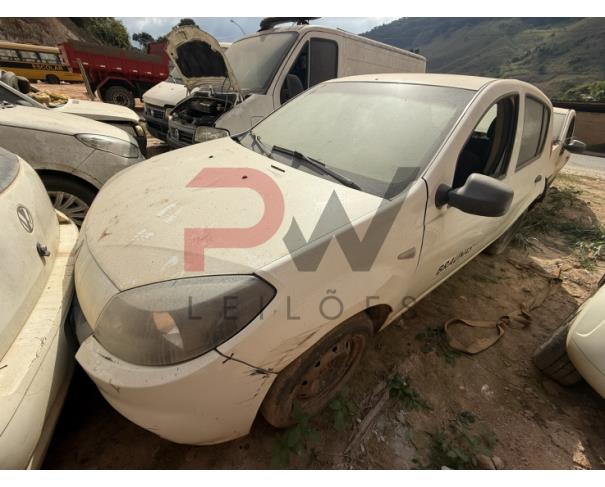 Foto de AUTOMOVEL RENAULT/SANDERO AUT1016V, ALCOOL/GASOLINA, BRANCA, 2014/2014, CHASSI: 93YBSR6RHEJ290855, RENAVAM: 00997155795, NO ESTADO EM QU SE ENCONTRA. 