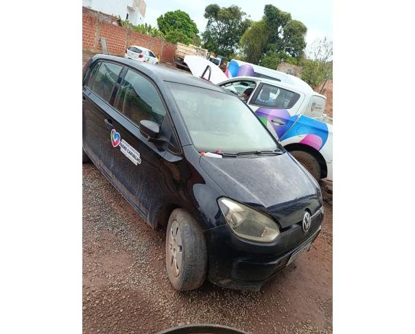 Foto de AUTOMOVEL VW/UP TAKE MA, ALCOOL/GASOLINA, BRANCA, 2014/2015, CHASSI: 9BWAG4129FT542282, RENAVAM: 01245033317, NO ESTADO EM QUE SE ENCONTRA. 