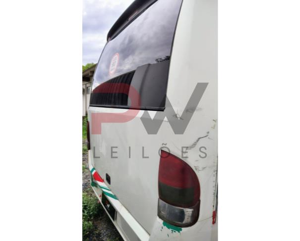 Foto de ONIBUS MARCOPOLO/VOLARE W8 ON, DIESEL, BRANCA, 2008/2009, CHASSI: ...28459, NO ESTADO EM QUE SE ENCONTRA.