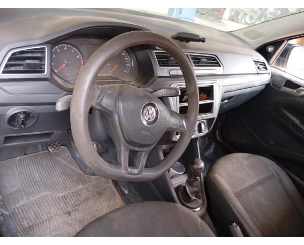 Foto de PAS/AUTOMOVEL VW/ NOVO  VOYAGE TL MBV, ALCOOL/GASOLINA, BRANCA, 2017/2018, CHASSI: ...77734, NO ESTADO EM QUE SE ENCONTRA.
