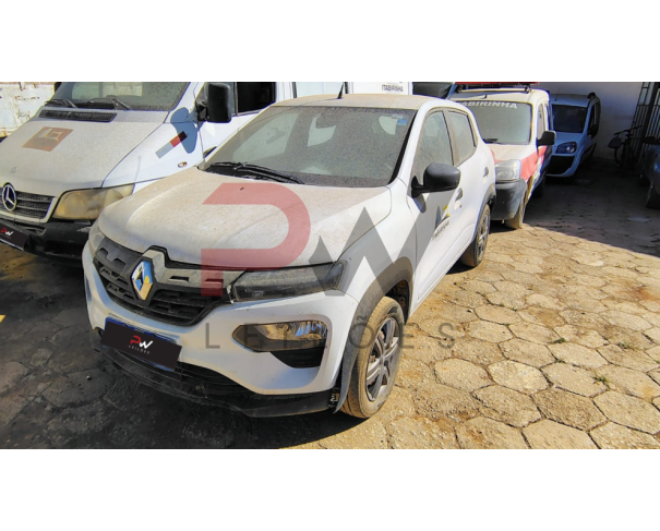 Foto de AUTOMOVEL RENAULT/KWID ZEN 2, 2022/2023, ALC/GASOL, BRANCA, CHASSI: 93YRBB000PJ212379, RENAVAM: 01294259331, NO ESTADO EM QUE SE ENCONTRA.