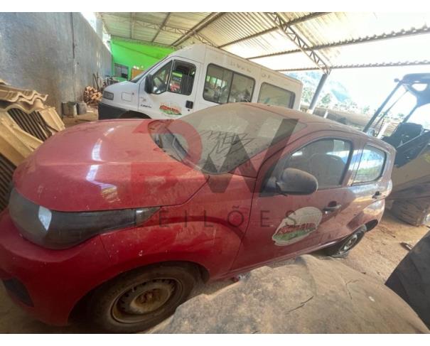 Foto de PASSAGEIRO / AUTOMOVEL FIAT/MOBI EASY, VERMELHA, ALCOOL/GASOLINA, 2018//2019, PLACA QOW-7170, CHASSI: 9BD341A4XKY570374, RENAVAM: 01161588326, NO ESTADO EM QUE SE ENCONTRA. 