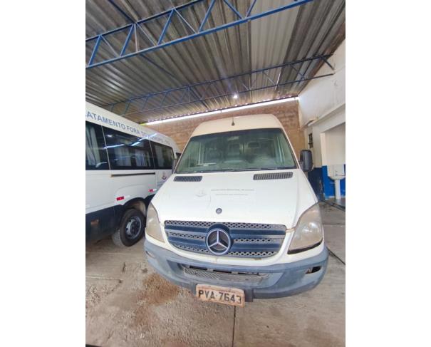 Foto de MICROONIBUS, I/M.BENZ 415CDISPRINTERM, 2014/2014, BRANCA, DIESEL, CHASSI: 8AC906633EE097310, RENAVAM: 01026270453, NO ESTADO EM QUE SE ENCONTRA.