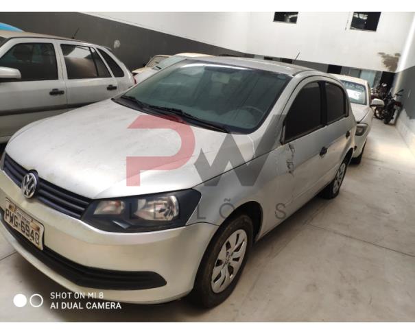 Foto de PASSAGEIRO / VW / GOL TL MB S /Placa: PWG6948 / UF: MG / Município: Nova Serrana / Ano fabricação: 2015 / Ano modelo: 2015 / Cor: PRATA / Chassi:9BWAA45U8FP568037 / Motor: CPB700847 / RENAVAM:01054358815, NO ESTADO EM QUE SE ENCONTRA. 