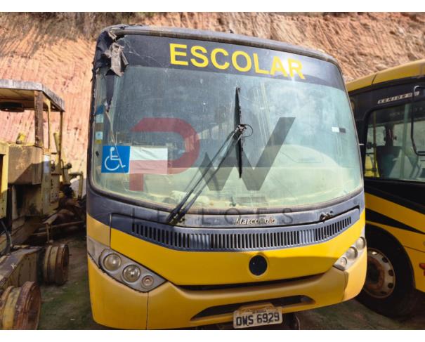 Foto de ONIBUS VW/15.190 EOD E.HD ORE, DIESEL, 2013/2014, AMARELA, CHASSI: 9532E82W9ER408246, RENAVAM: 00992300916, NO ESTADO EM QUE SE ENCONTRA.