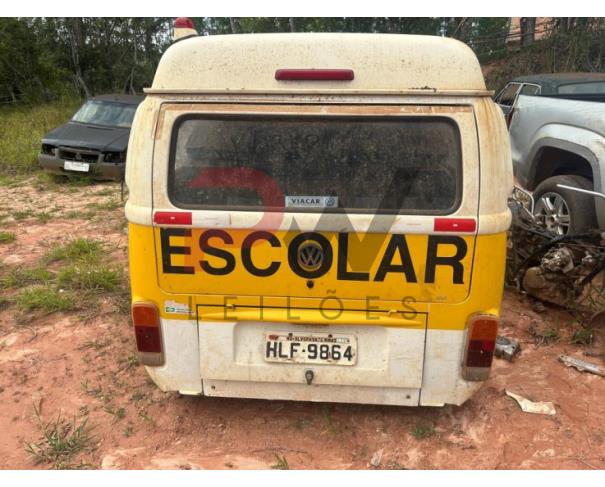 Foto de PAS/MICROONIBUS VW/KOMBI ESCOLAR, 2012/2013, ALC/GASOL, BRANCA, PLACA HLF - 9864, RENAVAM: 00480176787, CHASSI: 9BWMF07XXDP003204, NO ESTADO EM QUE SE ENCONTRA.