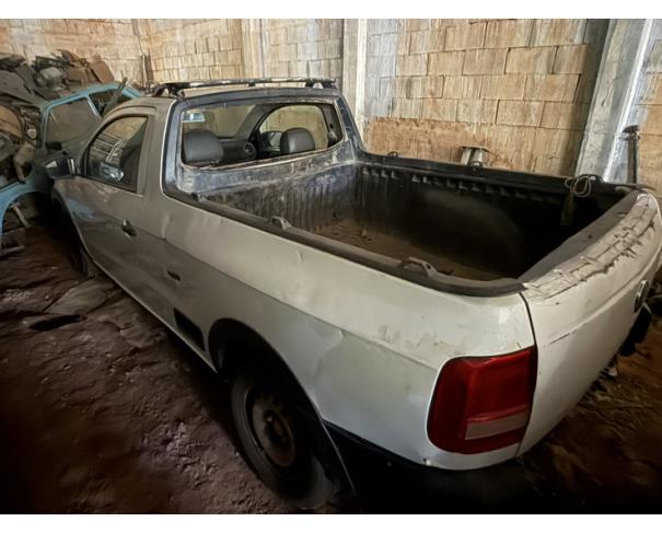 Foto de CAMINHONETE VW/NOVA SAVEIRO RB MBVS, ALCOOL/GASOLINA, BRANCA, 2018/2019, CHASSI: 9BWKB45UXKP020424, RENAVAM: 01161669148, NO ESTADO EM QUE SE ENCONTRA.