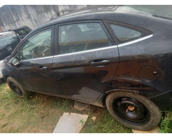 Foto de PAS/AUTOMOVEL I/FORD FIESTA SD 6LTIA, ALCOOL/GASOLINA, 2014/2014, PRETA,  PLACA: OXH-0766,  RENAVAM: 01004324700, CHASSI: 3FADP4YJ1EM208254, NO ESTADO EM QUE SE ENCONTRA.