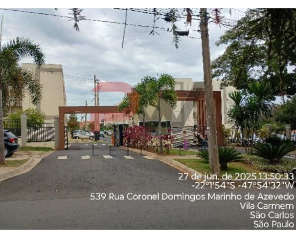 Foto de SAO CARLOS/SP - APARTAMENTO - PQ MONTE BLANC - RUA CORONEL DOMINGOS MARINO DE AZEVEDO N. 50 Apto. 403, BL12 - VILA CARMEM