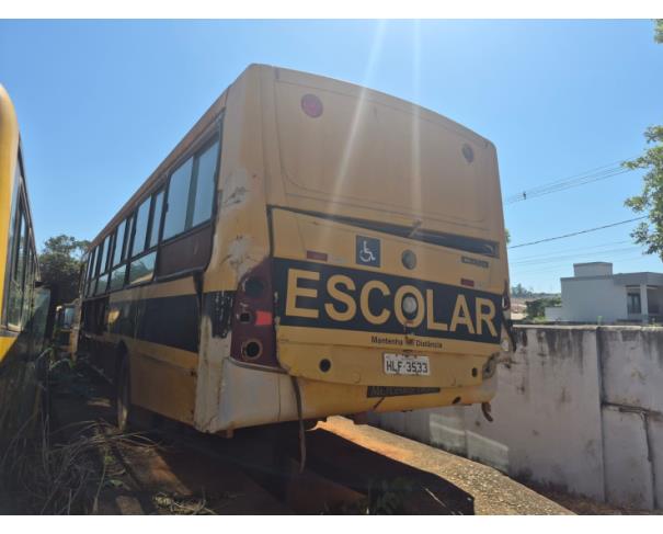 Foto de ONIBUS M.BENZ/INDUSCAR FOZ U, DIESEL, AMARELA, 2010/2010, CHASSI: 9BM384067AB723711, RENAVAM: 00226537030, NO ESTADO EM QUE SE ENCONTRA.