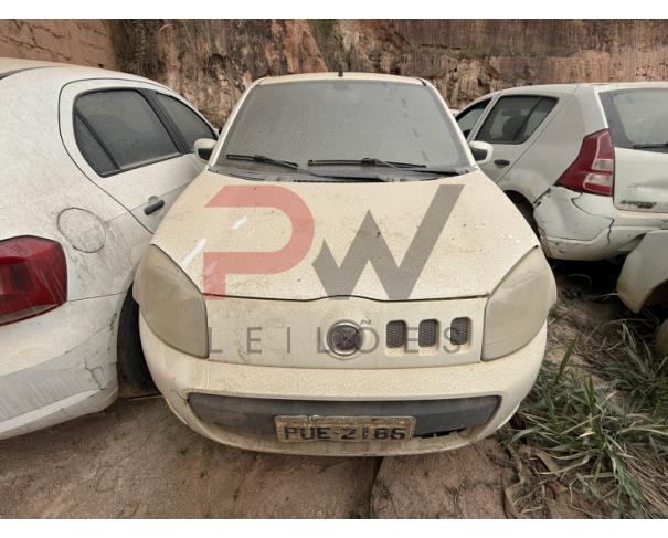 Foto de AUTOMOVEL FIAT/UNO ECONOMY, ALCOOL/GASOLINA, BRANCA, 2014/2014, CHASSI: 9BD195173E0579131, RENAVAM: 01012220238, NO ESTADO EM QUE SE ENCONTRA. 