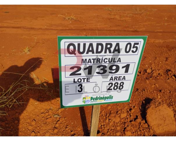 Foto de QUADRA 05, LOTE 03, AVENIDA COMERCIAL DO VALLE, LOTEAMENTO VIA COMERCIAL DO VALLE, PEDRINÓPOLIS/MG, ÁREA DE 288,00 M². MATRÍCULA: 21391. NO ESTADO EM QUE SE ENCONTRA.