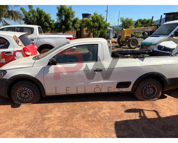 Foto de CAR/CAMIONETE/C.ABERTA VW/SAVEIRO CS ST MB, ALCOOL/GASOLINA, ANO/MOD 2014/2015, BRANCA, NO ESTADO EM QUE SE ENCONTRA.