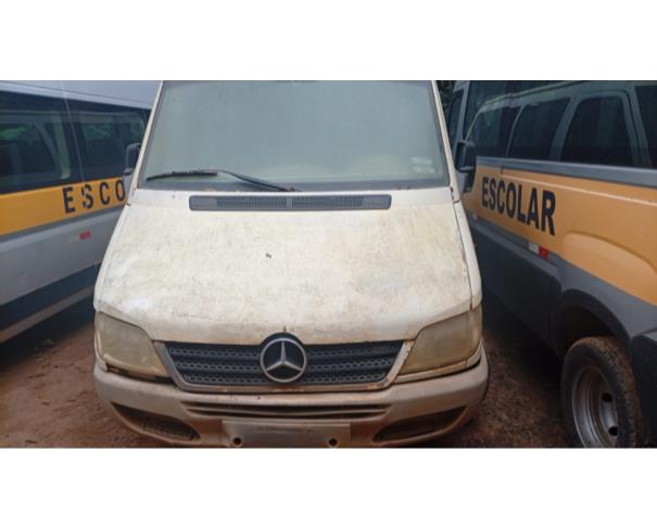 Foto de MICROONIBUS, I/M.BENZ 313CDI SPRINTERM, BRANCA, 2006/2007, DIESEL, CHASSI: 8AC9036727A954591, RENAVAM: 00898753961, NO ESTADO EM QUE SE ENCONTRA.