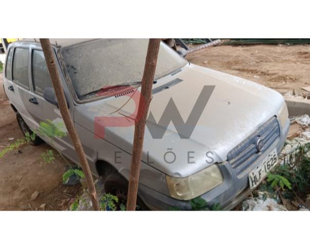 Foto de PAS/AUTOMOVEL FIAT/UNO MILLE ECONOMY, ALCOOL/GASOLINA, 2009/2010, PRATA, RENAVAM: 174349432, CHASSI: 9BD15822AA6384097, NO ESTADO EM QUE SE ENCONTRA.