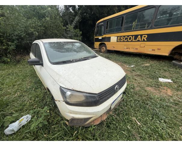 Foto de AUTOMOVEL VW/GOL 1.6L MB5, ALCOOL/GASOLINA, BRANCA, 2021/2022, CHASSI: 9BWAB45U6NT050639, RENAVAM: 01269888614, NO ESTADO EM QUE SE ENCONTRA. 