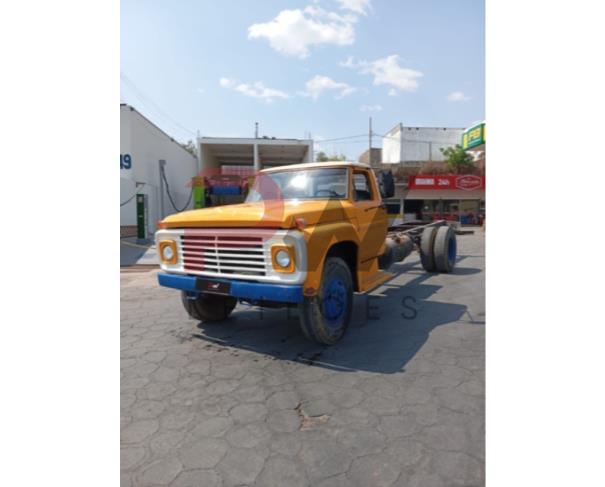Foto de CARGA CAMINHAO, FORD/11000, DIESEL, AMARELA, 1985/1985, CHASSI:...06589, NO ESTADO EM QUE SE ENCONTRA. 