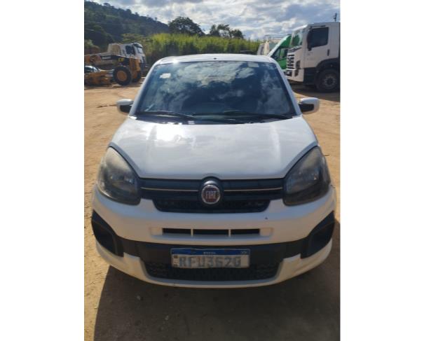 Foto de AUTOMOVEL, FIAT/UNO DRIVE 1.0, BRANCA, 2020/2020, ALCOOL/GASOLINA, CHASSI: 9BD195B4NL0885462, RENAVAM: 01242820150, NO ESTADO EM QUE SE ENCONTRA.