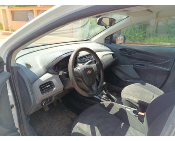 Foto de  AUTOMOVEL CHEVROLET/ONIX 10MT JOYE, ALCOOL/GASOLINA, BRANCA, 2018/2019, CHASSI: 9BGKL48U0KB174194, RENAVAM: 01181841043, NO ESTADO EM QUE SE ENCONTRA. 