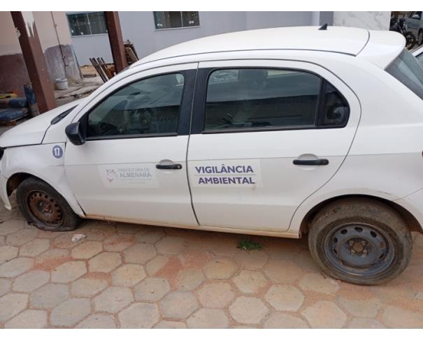 Foto de PAS/AUTOMOVEL VW/GOL 1.0L  MC4, ALCOOL/GASOLINA, BRANCA, 2019/2020, CHASSI: ...31702, NO ESTADO EM QUE SE ENCONTRA.