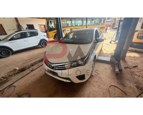 Foto de AUTOMOVEL TOYOTA/COROLLA GLI18 CVT, ALCOOL/GASOLINA, BRANCA, 2016/2017, CHASSI: 9BRBLWHE1H0079881, RENAVAM: 01096098595, NO ESTADO EM QUE SE ENCONTRA.