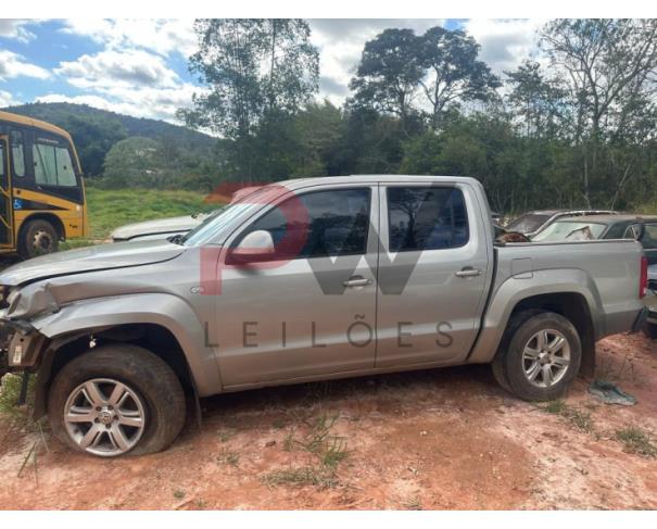 Foto de ESP/CAMINHONETE/AB. C. DUP I/VW AMAROK CD 4X4 TREND, 2012/2013, DIESEL, PRATA, PLACA OPD - 0815, RENAVAM: 00500410992, CHASSI: WV1DB42H5DA010812, NO ESTADO EM QUE SE ENCONTRA.