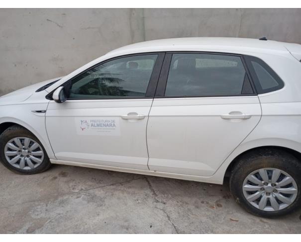 Foto de PAS/AUTOMOVEL VW/POLO MF, ACOOL/GASOLINA, BRANCA, 2019/2019, CHASSI: ...86371, NO ESTADO EM QUE SE ENCONTRA.