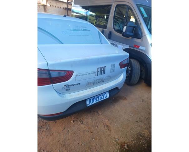 Foto de AUTOMOVEL FIAT/SIENA 1.4, 2021/2021, ALC/GASOL, BRANCA, CHASSI: 9BD19710HM3402840, RENAVAM: 01267620690, NO ESTADO EM QUE SE ENCONTRA.