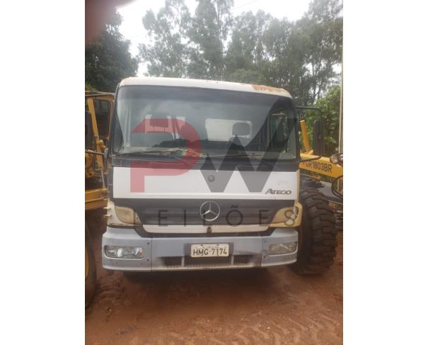 Foto de  CAMINHAO M.BENZ/ATEGO 1418, DIESEL, BRANCA, 2006/2006, CHASSI: 9BM9580346B477162, RENAVAM: 00882516280, NO ESTADO EM QUE SE ENCONTRA. 