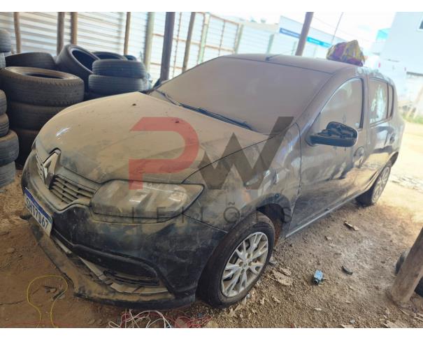 Foto de AUTOMOVEL, RENAULT/SANDERO SEDITION, PRETA,  2022/2023, ALCOOL/GASOLINA, CHASSI: 93Y5SRT55PJ266704, RENAVAM: 01336690183,  NO ESTADO EM QUE SE ENCONTRA.