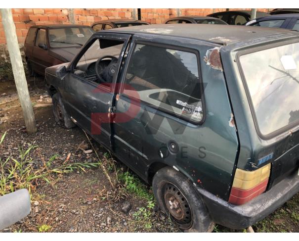 Foto de SUCATA / FIAT / UNO MILLE IE / PLACA: JEB2841 / UF: MG / MUNICÍPIO: BRUMADINHO / ANO FABRICAÇÃO: 1995 / ANO MODELO: 1995 / VERDE / CHASSI: 9BD146067S5630780 / MOTOR: 146A70114816591 / RENAVAM: 00645262200, NO ESTADO EM QUE SE ENCONTRA.
