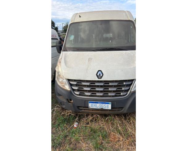 Foto de MICROONIB RENAULT/MASTER JM 16 L, DIESEL, BRANCA, 2021/2022, CHASSI: 93YMAF4XENJ796590, RENAVAM: 01253521074, NO ESTADO EM QUE SE ENCONTRA.