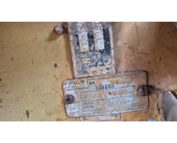 Foto de TRATOR DE ESTEIRA FIAT ALLIS AD7B, ANO: 1985, SÉRIE: 12532, NO ESTADO EM QUE SE ENCONTRA. 