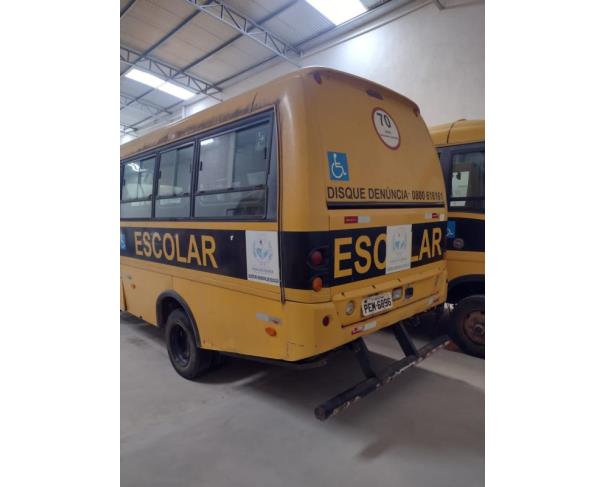 Foto de PASSAGEIRO ONIBUS, MPOLO/VOLARE V8L 4X4 EO, 2012/2013, AMARELA, DIESEL, PLACA PEM-6I96, RENAVAM: 00541051075, CHASSI: 93PB58M1MDC044671, NO ESTADO EM QUE SE ENCONTRA.