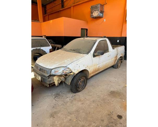 Foto de CAMINHONETE, FIAT/STRADA HD WK CC E, BRANCA, 2017/2017, ALCOOL/GASOLINA, CHASSI: 9BD5781FFHY174469, RENAVAM: 01120146353.
