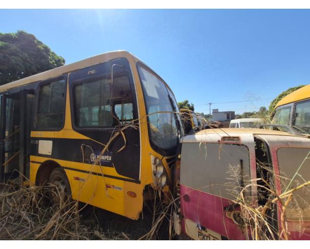 Foto de ONIBUS M.BENZ/INDUSCAR FOZ U, DIESEL, AMARELA, 2010/2010, CHASSI: 9BM384067AB724249, RENAVAM:00226541860, NO ESTADO EM QUE SE ENCONTRA. 