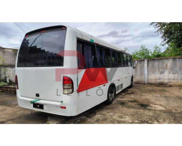 Foto de ONIBUS MARCOPOLO/VOLARE W8 ON, DIESEL, BRANCA, 2008/2009, CHASSI: ...28494, NO ESTADO EM QUE SE ENCONTRA.