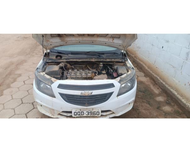 Foto de  AUTOMOVEL CHEVROLET/ONIX 10MT JOYE, ALCOOL/GASOLINA, BRANCA, 2018/2019, CHASSI: 9BGKL48U0KB174194, RENAVAM: 01181841043, NO ESTADO EM QUE SE ENCONTRA. 
