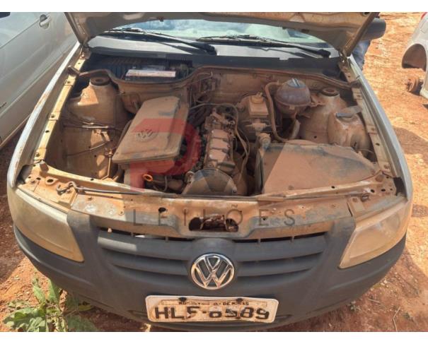 Foto de PASSAGEIRO / AUTOMOVEL VW/GOL 1.0 GIV, 2012/2013, ALC/GASOL, PRATA, PLACA HLF-8589, RENAVAM: 00459290240, CHASSI: 9BWAA05W0DP012232, NO ESTADO EM QUE SE ENCONTRA.